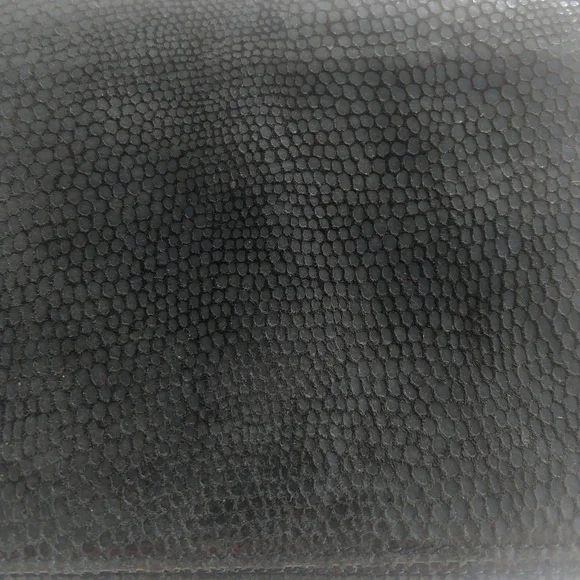 BEBE Elegant Leather Black Chain Shoulder Bag - Picture 5 of 13